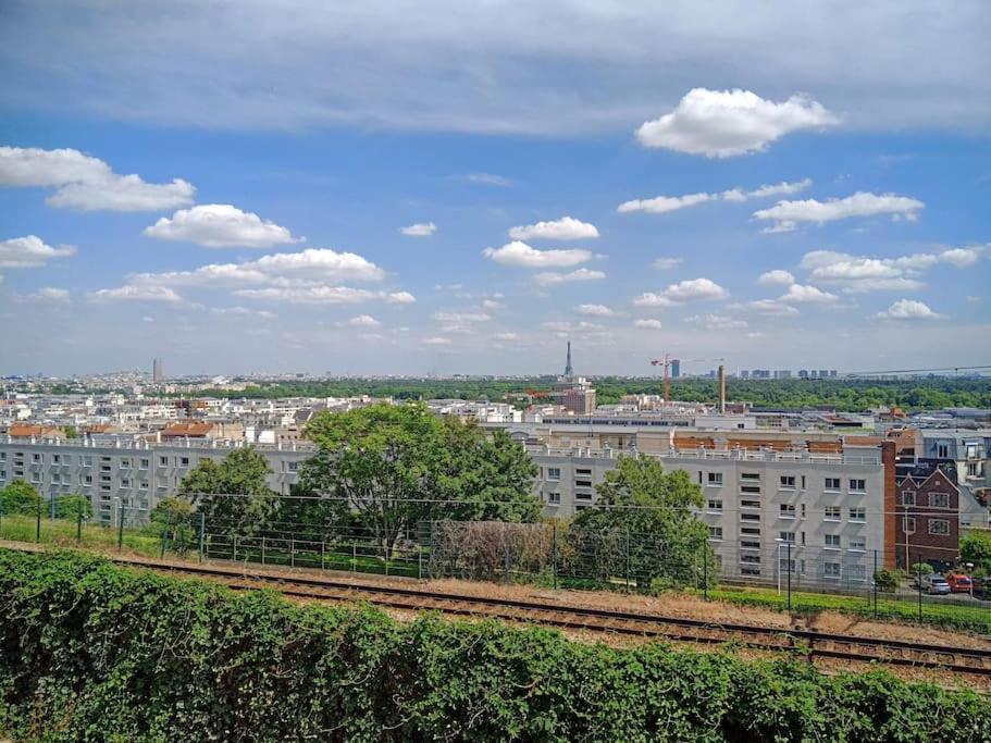 Mais 6P, Jard-Pk, 10'Paris. 5' Hop Foch,Vue Paris. Suresnes Dış mekan fotoğraf